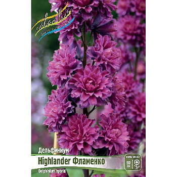 Дельфиниум Highlander Фламенко 3/5 n 1 шт