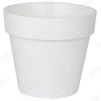 Горшок "Протея" 6 л Белый ПР25-10 Ливингрин (7) 