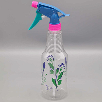 Распылитель жидкости 0,48л прозрачный с рисунком A-12-C Садовита (120)
