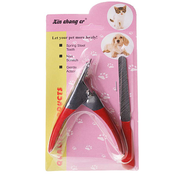 Набор для груминга (когтерез-гильотина,пилка) NA2396 (240)