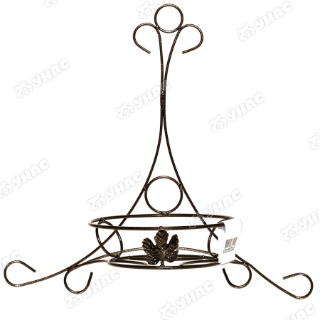 Подставка для цветов "Соло 11" настенная медная