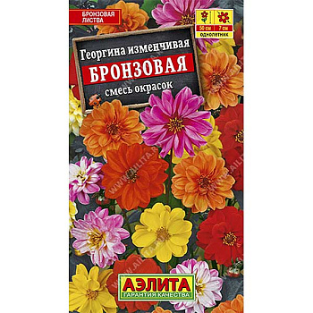 Георгин Бронзовая смесь Аэлита Ц 