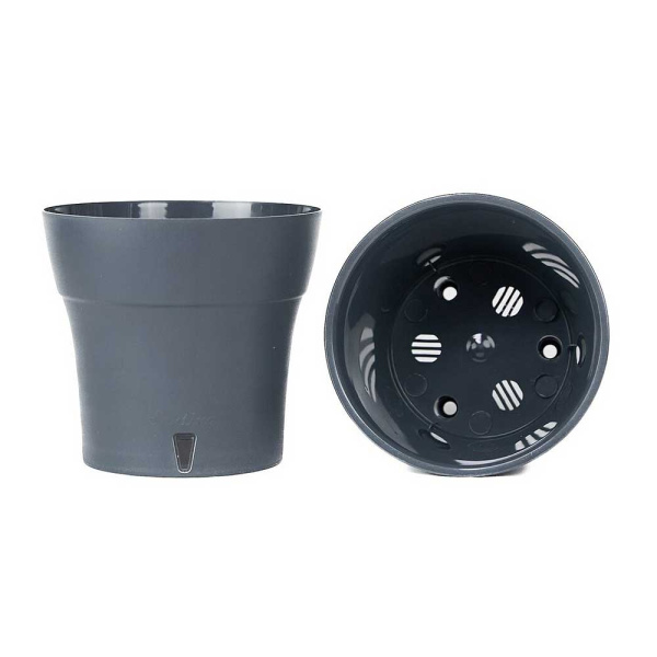 Горшок ДАЛИ СОФТ 0,6 л Антрацит х15 