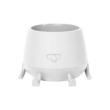 Кашпо Мистер Крутой 0,6 л Белый КШ-1850 х18 