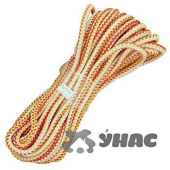 Шнур хозяйственный вязаный диаметр 12мм, 20м, цветной х15/20
