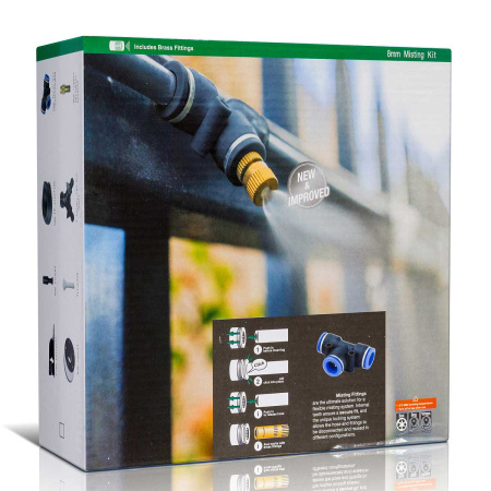 Капельный полив SH-O (набор) шланг 10м, 10 соединителей, 10 насадок д/распыления САДОВИТА