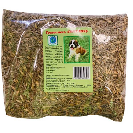 Травосмесь Питомец 1кг Зеленая планет х14