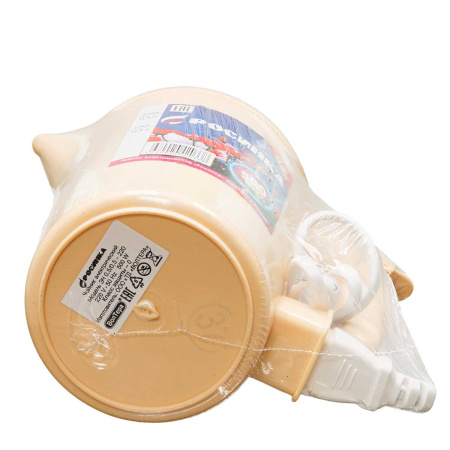 Эл. чайник ЭЧ 0,5/0,5-220 "РОСИНКА" 0,5л/0,5кВт (цвет БЕЖЕВЫЙ) х10