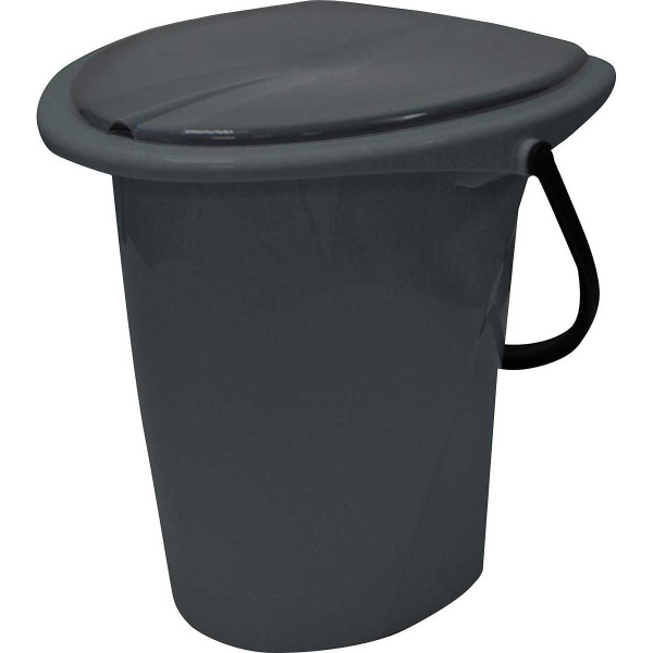 Ведро-туалет Smart Solution 17 л серый