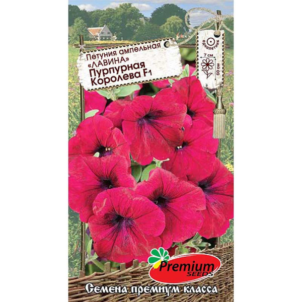 Петуния Пурпурная королева Премиум Сидс 