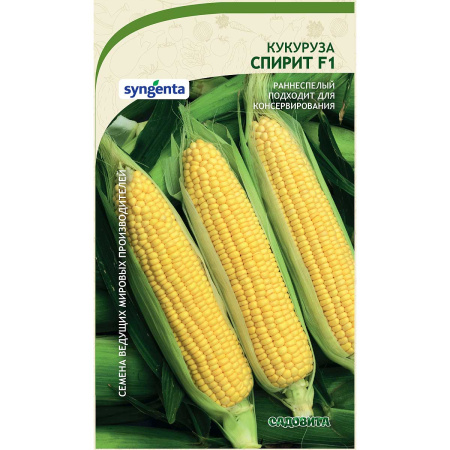 Кукуруза Спирит сахарная F1 10шт Syngenta/Садовита Ц