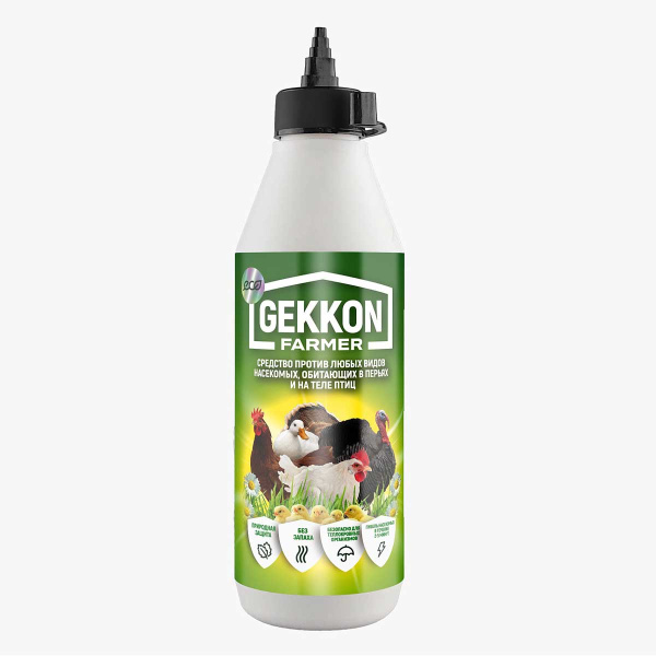 ГЕККОН Farmer 500мл от паразитов ГК500ф х10