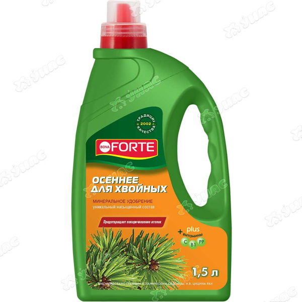 Бона Форте 1,5л Для хвойных Осень х4 