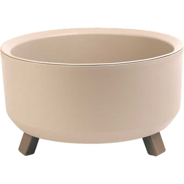 Кашпо Грация Прайм 0,7л Пудровый КШ-4298 х12 