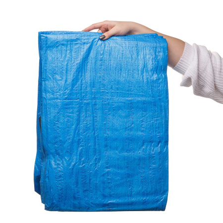 Тент хозяйственный 3*4м 60гр синий САДОВИТА