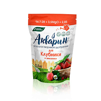 Акварин Для клубники и зем 0,5кг (дой-пак) БХЗх 12 