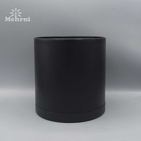 Горшок 0,17л черный 103/7.5-4 х36 