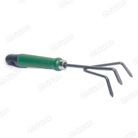 Рыхлитель (JD6082 D) 3 зубчика пластиковой ручкой САДОВИТА