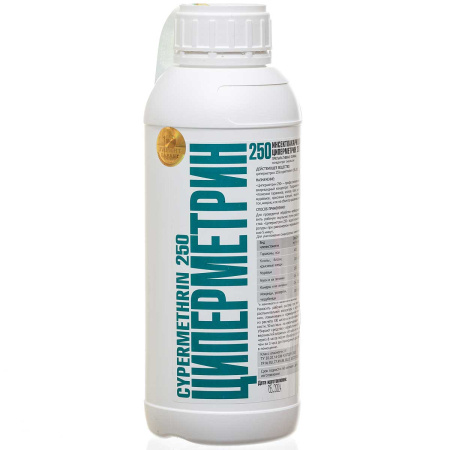 Циперметрин (конц.25%) 1л. (РОССИЯ) ЦРМ250-1ал х10