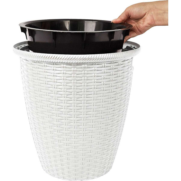 Кашпо РАТТАН 11/20л Белоснежный жасмин х5 