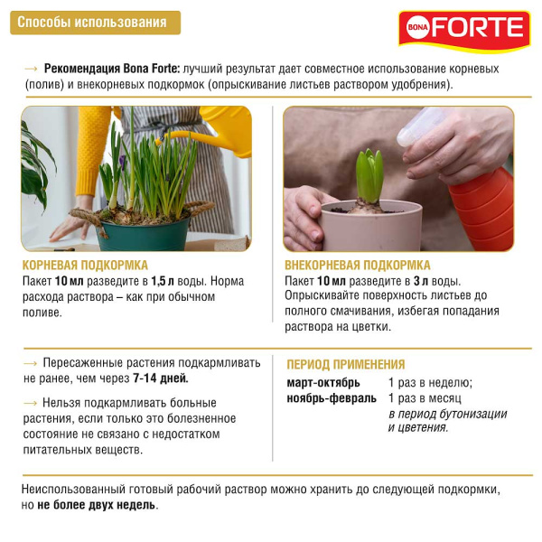 Бона Форте 10 мл КРАСОТА Для луковичных х75 