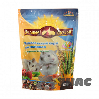 Верные друзья Корм для хомяков 450г x10