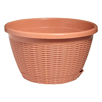 Кашпо Подвесное 4,5л карамель без подвеса КШ-9147 ВМС х20 Кашпо Подвесное 4,5л карамель без подвеса КШ-9147 ВМС х20