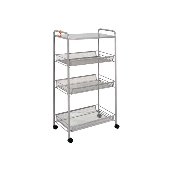 Этажерка 4-х пол. "Ладья 34КС" графит Э357Г 450х300х800