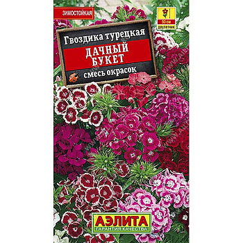 Гвоздика турецкая Дачный букет Аэлита Ц 