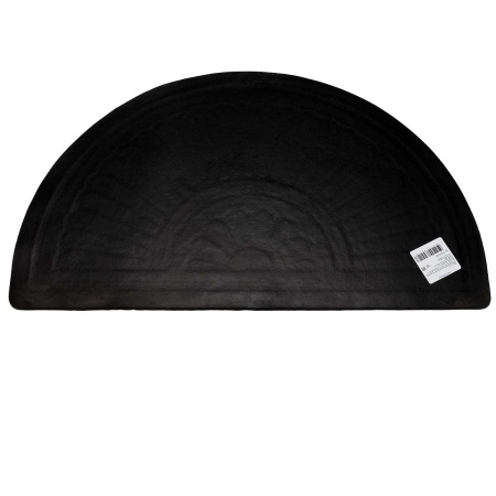 Коврик придвер 73*43см Лепестки Т сер D/0113-1015