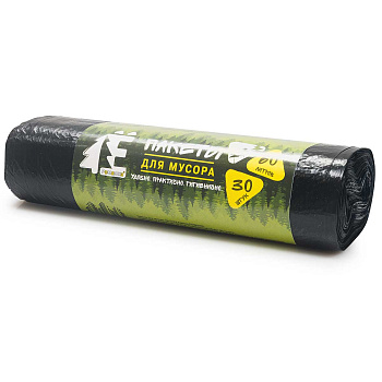 Мешки для мусора 60 л 30 шт Ромашка