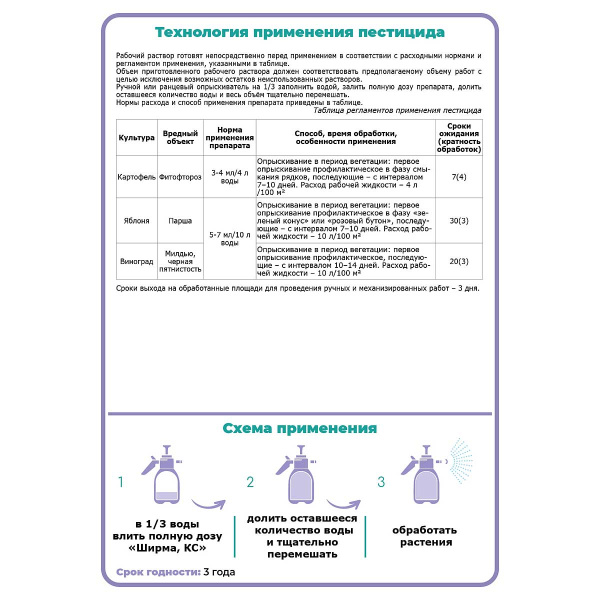 Ширма КС (500 г/л) 5 мл х40