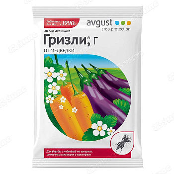 Гризли 100 гр. (от медведки) Август