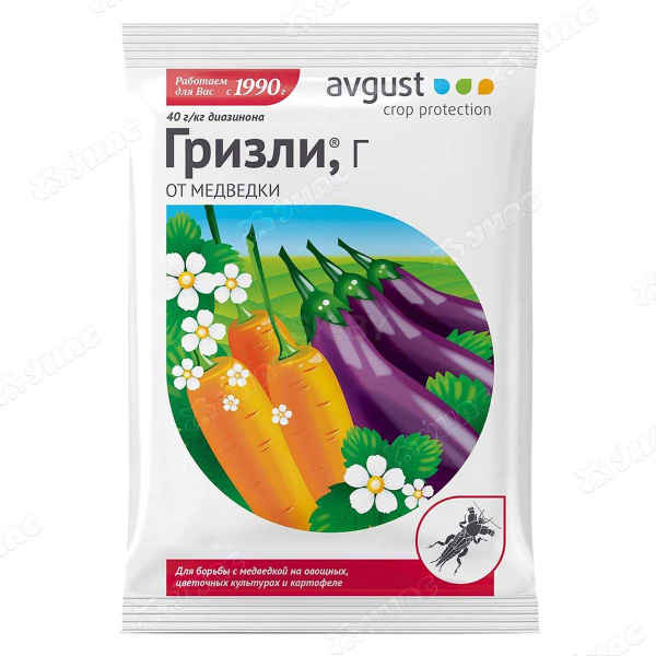 Гризли 100 гр. (от медведки) Август