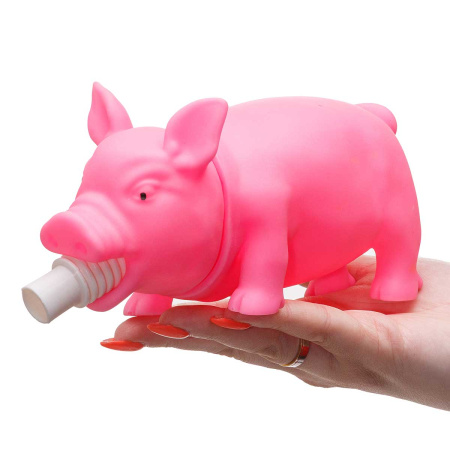 Игрушка для животных "Свинка" 19 см NA2639 МИКС (120)