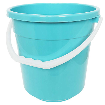 Ведро 12л ЛАЙТ бирюзовый б/крышки (Д267*308мм) Беларусь 321819