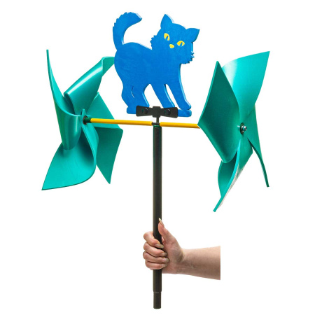 Украшение для сада Флюгер Кошка