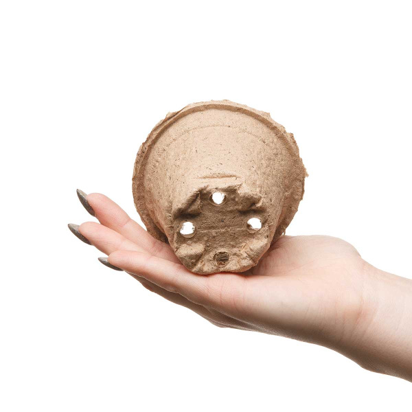 Торфяные горшочки 80*80 круглый с улучшенным дном ГС х5670 