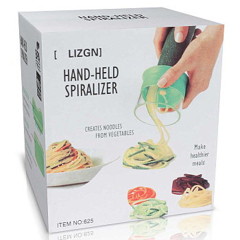 Овощерезка-спиралайзер NA2563 спиральная 8*9см
