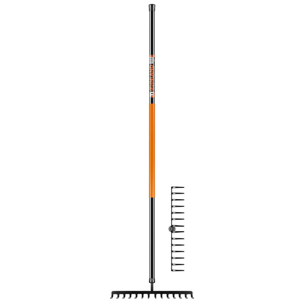 Грабли цельнометаллические 14 зубьев Finland 2042