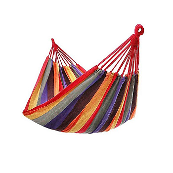 Гамак полотняный 0,8*1,7м без планок CY8193 (30)