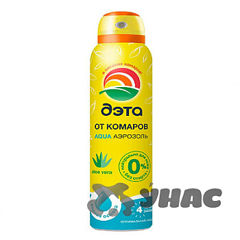 Аэрозоль от комаров ДЭТА АКВА 150мл (18/24)
