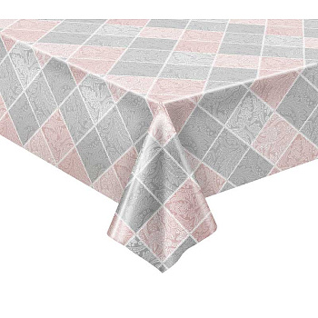 Клеенка н/о 135*20  ПЕРФЕКТ 619/4 (пэчворк серебро) Тверь