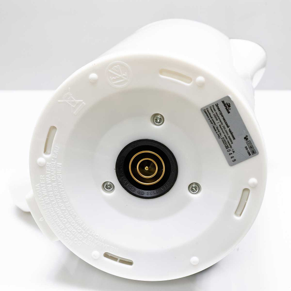 Эл. чайник Добрыня 1,8л 2000Вт пласт. белый DO-1265 с LED дисплеем х12