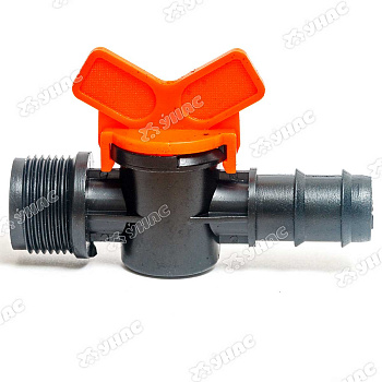 Соединитель с краном (SH4006) 3/4" внеш.рез-d 20мм (Цена за 10шт)