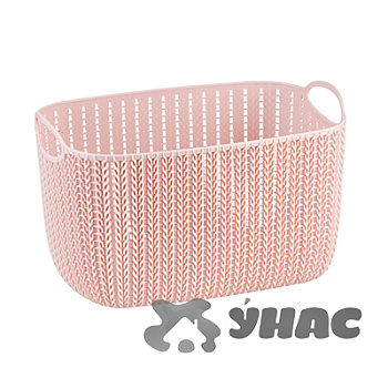 Корзинка Вязание 7л Чайная роза М2381 (9)