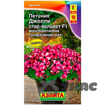 Петуния Джолли Стар вельвет Аэлита Ц 