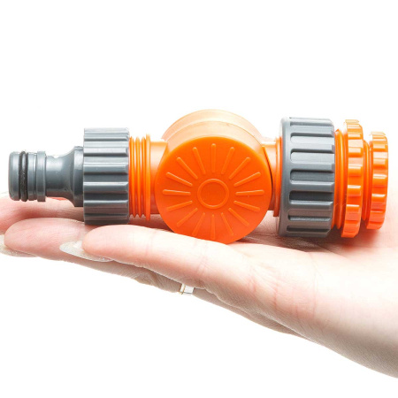 Соединитель поворотный HD9210 1/2-3/4-1 адаптер 2 переходник