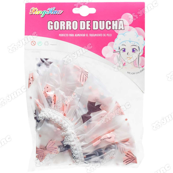 Шапочка для душа ПВХ  NA1338-1 (500) 