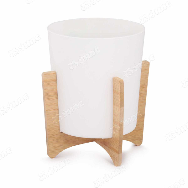 Кашпо Алессия (с деревянной подставкой) 1,8л БЕЛ БШ8264 х15 